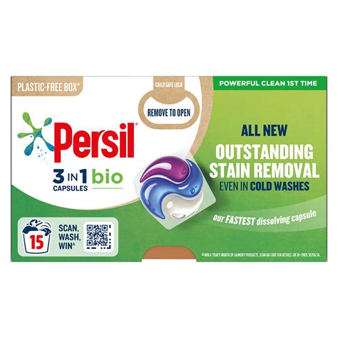 persil bio  washing capsules persil