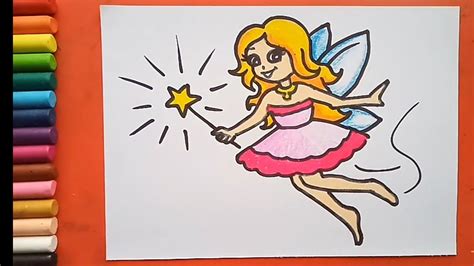 easy  simple fairy drawing youtube