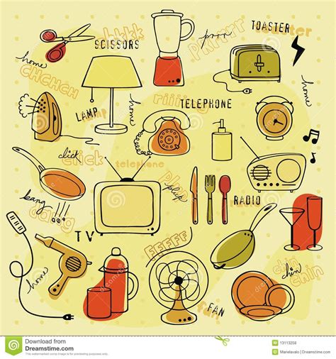 household items clipart   cliparts  images