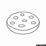 Chip Cookies sketch template