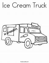 Coloring Ice Cream Popsicle Pages Printable Truck Trucks Comments Transportation Unit Library Clipart sketch template