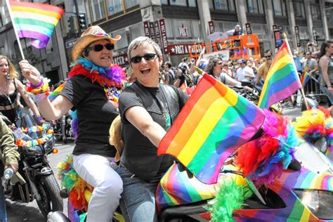 Gay Pride Parade Marchers Celebrate 1 Year Anniversary Of