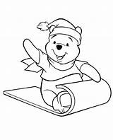 Pooh Winnie Coloring Pages Christmas Bear Pot Halloween Honey Winter Baby Kids Drawing Color Getdrawings Getcolorings Sketch Printable Adults Colorings sketch template