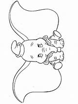 Coloring Pages Dumbo Disney Recommended Color sketch template