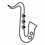 Saxophone Saxofone Colorir Drawing Tenor Clipart Saxaphone Clipartmag Ultracoloringpages sketch template