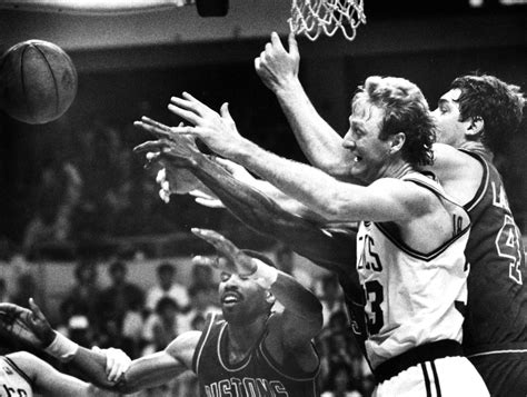 Larry Bird Fired A Basketball At The Hated Bill Laimbeer In The 87