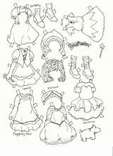 Heidi Missy Lalaloopsy Colouring Kewpie sketch template