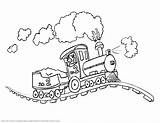 Engine Little Could Coloring Pages Popular Christian sketch template