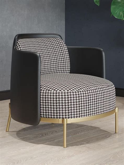 light luxury single sofa chair nordic minimalist living room