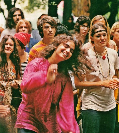 Hippies In The 60s Fashion Festivals Flower Power Music Festival