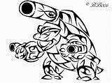 Blastoise Coloring Pages Getcolorings Pokemon sketch template