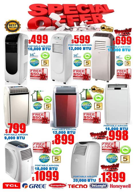 portable air conditioners ct air  sale  tat ann building   jan  singpromoscom