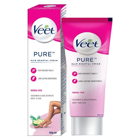 amazoncom veet hair removal cream normal skin   beauty personal care