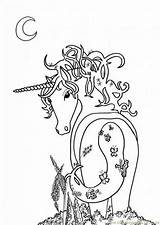 Unicorn Coloring Pages Scribblefun Magical Ready sketch template