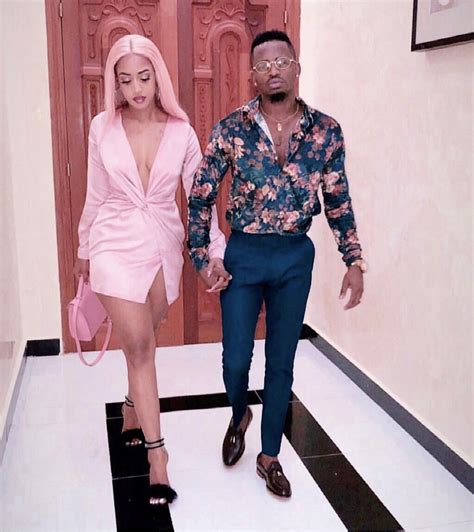 Diamond Platnumz And His Fiancee Tanasha Step Out In Style Ahead Of Their