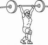 Weight Clipart Lifting Outline Clip Cliparts Weightlifting Library Results Search Weightlifter Clipground sketch template
