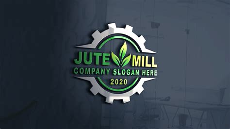 jute company logo template graphicsfamily