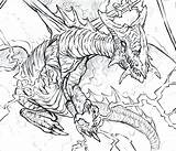 Dragon Scary Coloring Pages Printable Fantasy Sheets Getcolorings Color Getdrawings sketch template