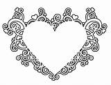 Coloring Pages Hearts Printable Heart Valentine Valentines Print Designs Printables Kids Gif Color Coloring2print sketch template