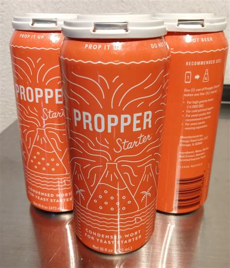 hands  review propper starter canned starter wort homebrew finds