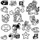 Mario Coloring Pages Super 3d Characters Brothers Drawing Printable Color Land Getcolorings Colorings Getdrawings Bros Rosalina Print Games Template sketch template