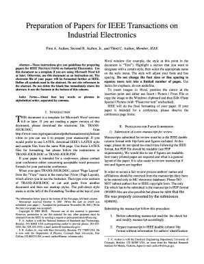 latex ieee transactions  industrial electronics fill