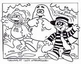Mcdonald Mcdonaldland Characters Ronald Drawing Grimace Coloring Cartoon Pages Drawings Storyboard Director Logo Hamburglar Seidelman Rich Choose Board Birdie Friends sketch template