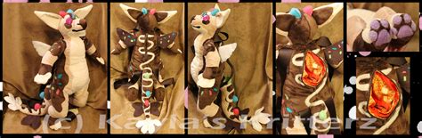 syrup the dessert angel dragon backpack plushie by