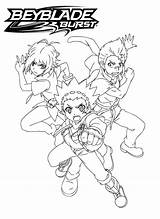 Beyblade Coloring Burst Pages Characters Evolution Printable Battle Twitter Cartoon Perfectly Sketch Play Main Game Who Some sketch template