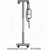 Iv Clipart Intravenous Illustration Royalty Clip Bag Rf Clipground Pams Cart sketch template