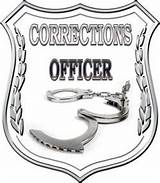 Corrections Handcuffs Wtih sketch template