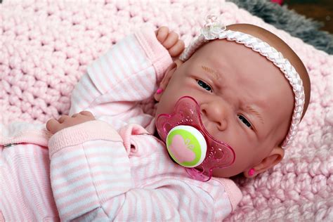 looovely baby girl berenguer lifelike newborn reborn pacifier doll