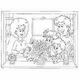 Family Time Coloring Weekend Pages Science Surfnetkids Next sketch template
