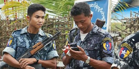 Myanmar Forces Pursue Militants After Attacks On Police Wsj