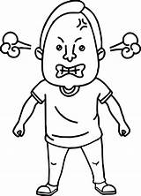 Angry Coloring Face Drawing Person Pages Bad Man Mad People Cartoon Kids Color Guys Getdrawings Printable Wecoloringpage Monkey Getcolorings Clipartmag sketch template