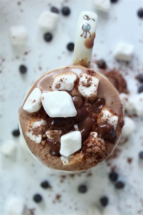 Vegan Comfort Food Nutella Inspired Hot Chocolate
