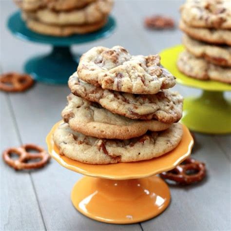 Reese S Peanut Butter Cup Pretzel Cookies From The Sweet