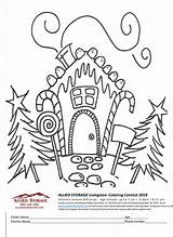Coloring Contest sketch template