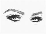 Eyelashes Sobrancelhas Designer Desenho Drawing Desenhos Lash Eye Sobrancelha Makeup Sketches Drawings Tumblr Wallpaper Lashes Como Draw Eyes Amor Em sketch template