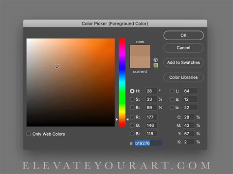 color picker guide  photoshop painters part