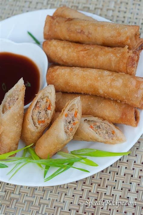 filipino lumpiang shanghai recipe with sweet and sour sauce filipino food and recipes in 2019