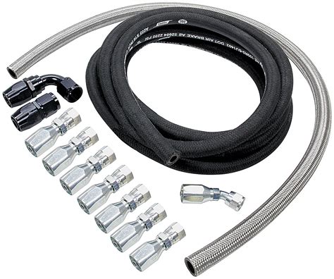 allstar performance  power steering hose kit hose ends