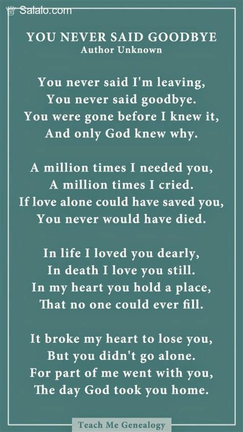 image result for poem for mother who died of cancer mom quotes goodbye poem miss you daddy