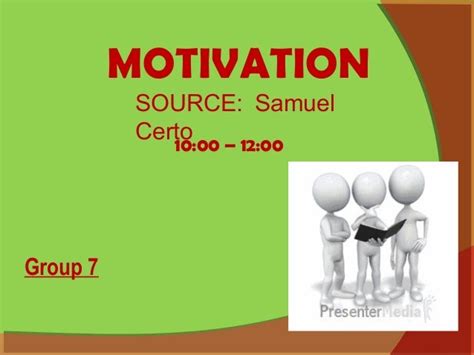 motivation principles  management