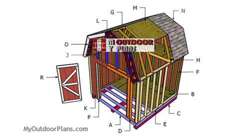 barn shed plans   myoutdoorplans