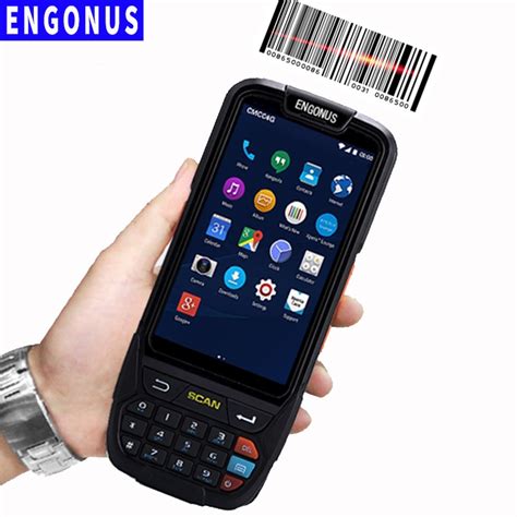 ios pda rfid barcode rugged bar code scanner qr code inventory data collector mobile