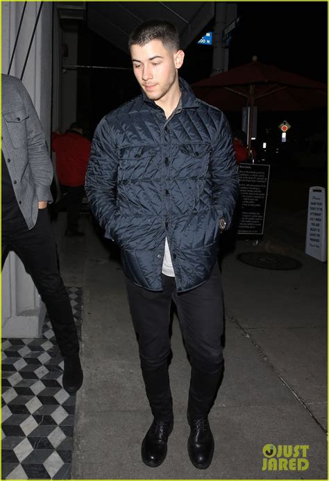 nick jonas enjoys weho meal after spending time with mystery girl photo 1071334 photo