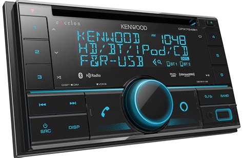 kenwood excelon dpxbh double din car stereo cd receiver safe  sound hq