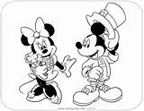 Coloring Minnie Patricks Disneyclips Pluto sketch template