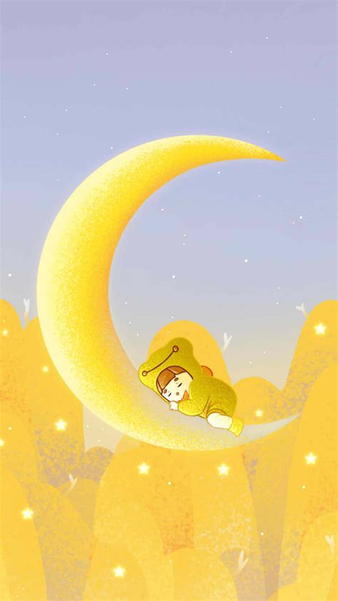 cute moon wallpaper wallpaperscom